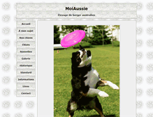 Tablet Screenshot of moiaussie.ca